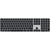 Tastatur Apple Magic Keyboard With Touch ID and Numeric Keypad Black Keys (USB-C) (German) (MXK83D/A)