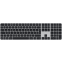 Tastatur Apple Magic Keyboard With Touch ID and Numeric Keypad Black Keys (USB-C) (German) - MXK83D/A