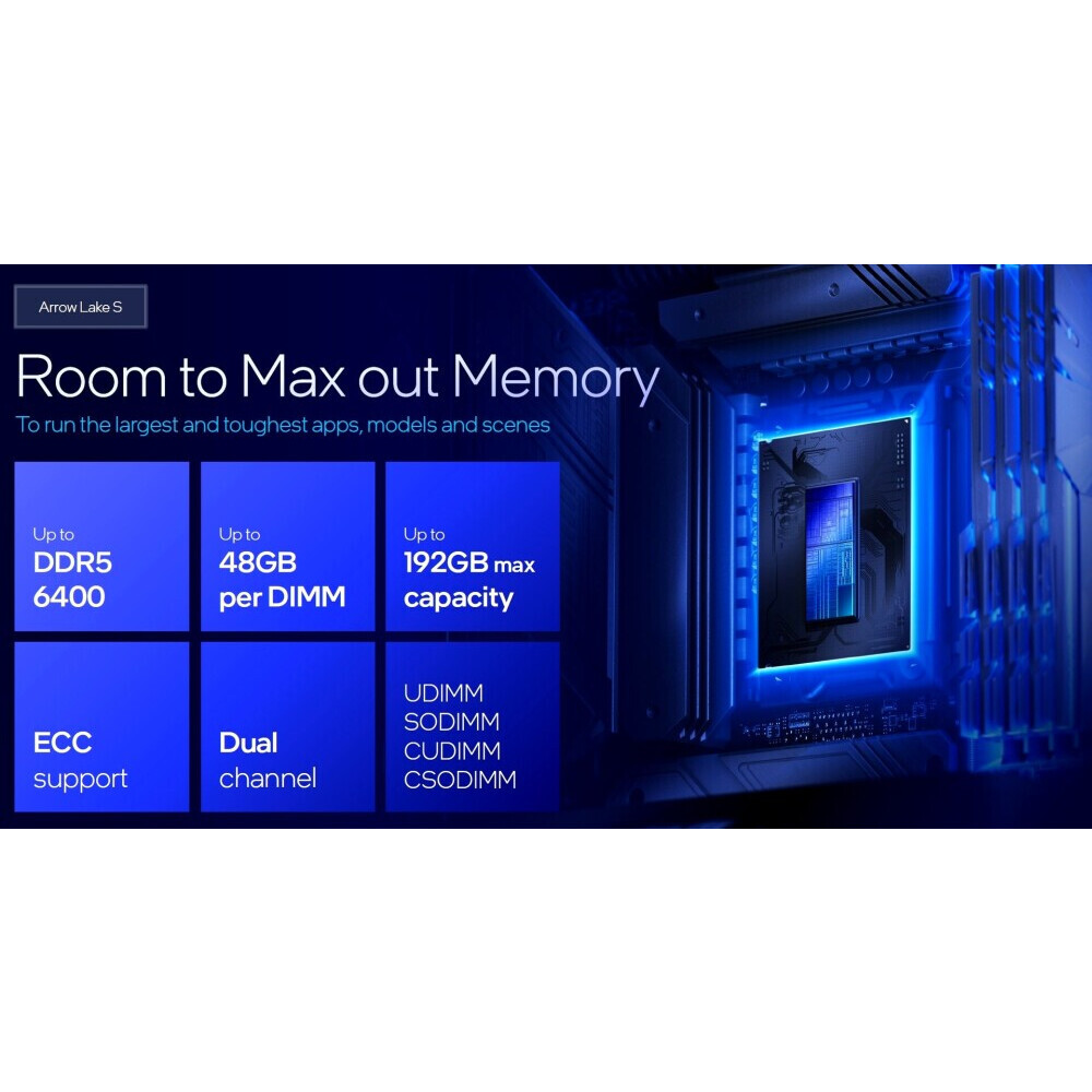 Prozessor Intel Core Ultra 7 265KF BOX (without cooler) - BX80768265KF - Foto 6