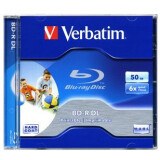 BD-R Laufwerk Verbatim 50GB 6x Jewel Case Printable (10 pcs) (43736)