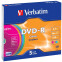 DVD+RW Laufwerk Verbatim 4.7GB 16x Slim Color (5 pcs) (43557)
