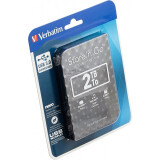 Externe Festplatte 2TB Verbatim Store n Go Black (USB3.0) (53195)