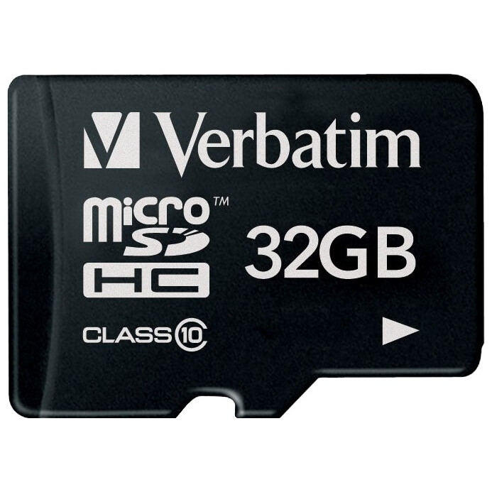Speicherkarte 32GB MicroSD Verbatim (44013)