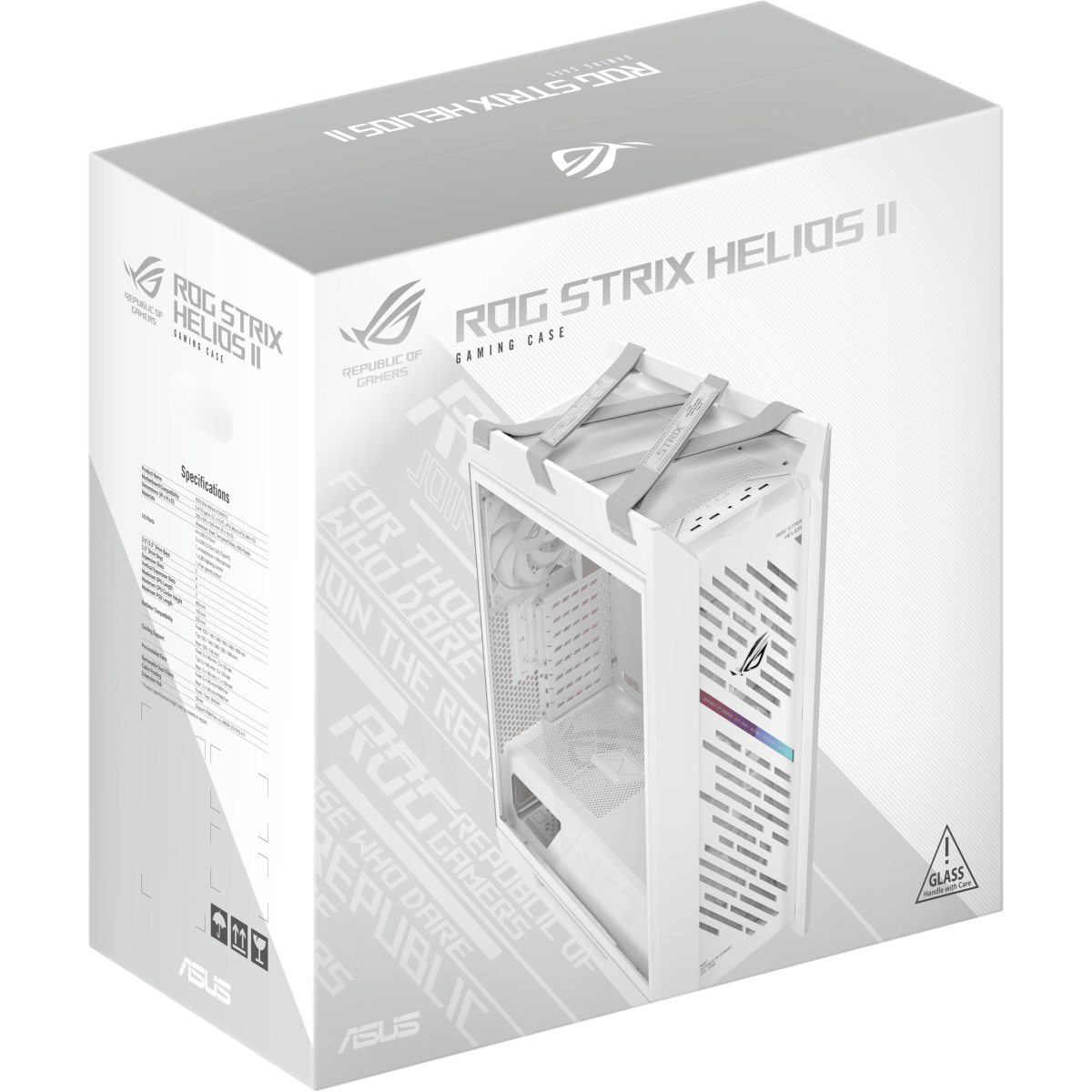 Gehäuse ASUS ROG Strix Helios II GX601S White - 90DC00W3-B39000 - Foto 20