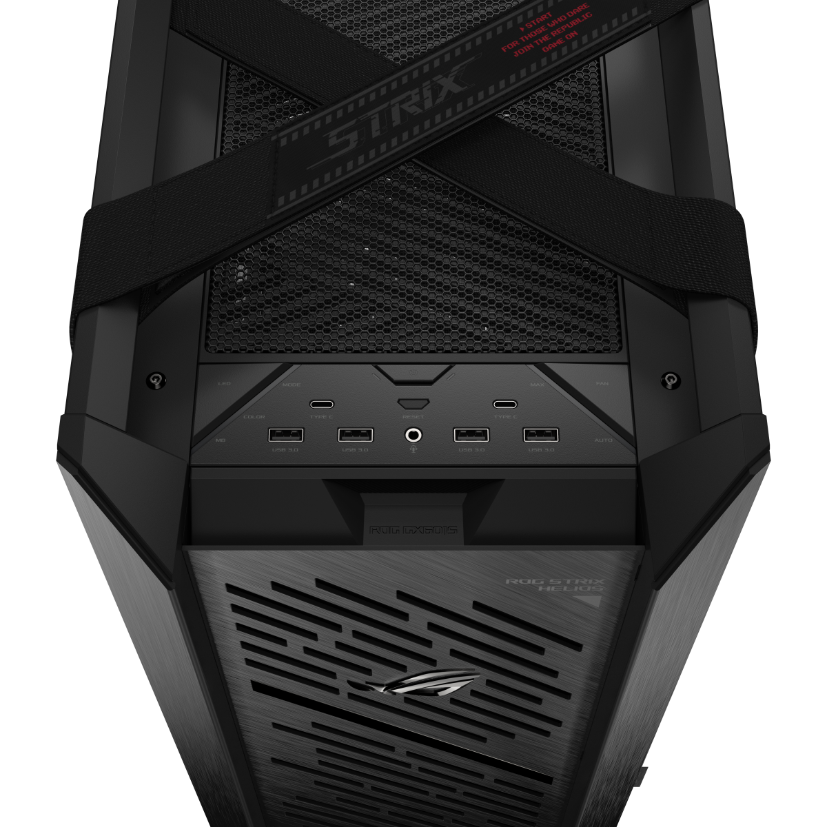Gehäuse ASUS ROG Strix Helios II GX601S Black - 90DC00W0-B39000 - Foto 9
