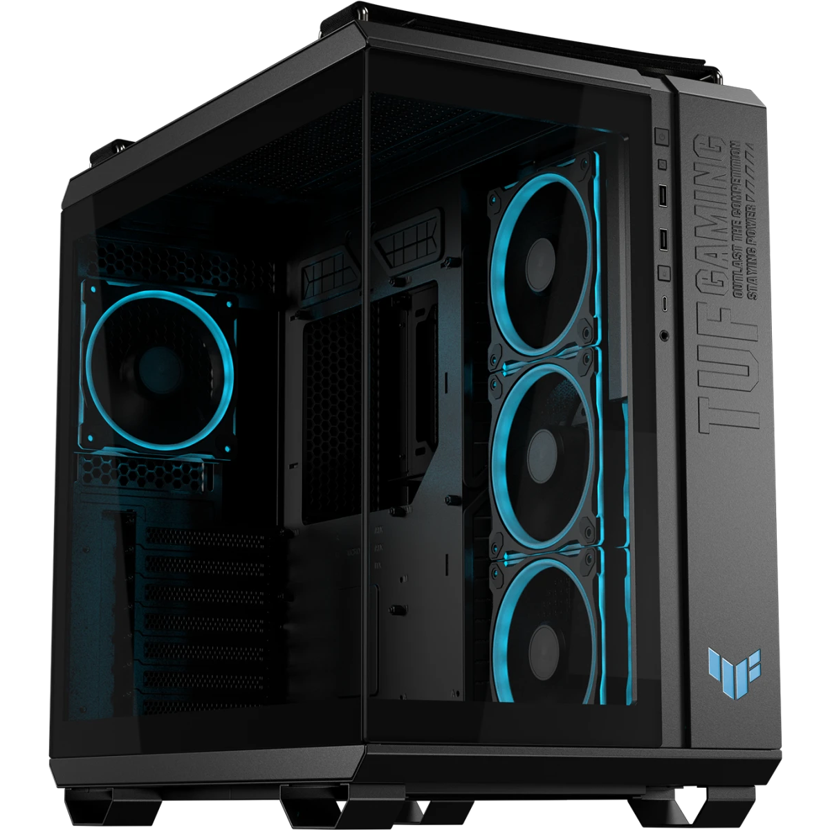 Gehäuse ASUS TUF Gaming GT502 Horizon ARGB Black - 90DC0090-B19020