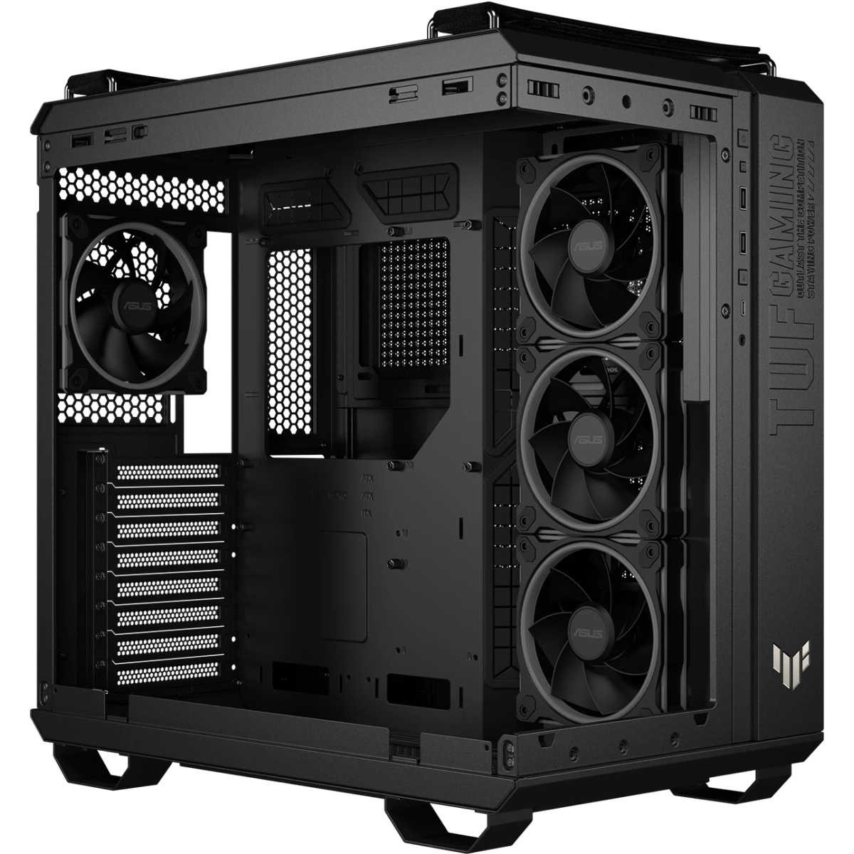 Gehäuse ASUS TUF Gaming GT502 Horizon ARGB Black - 90DC0090-B19020 - Foto 10