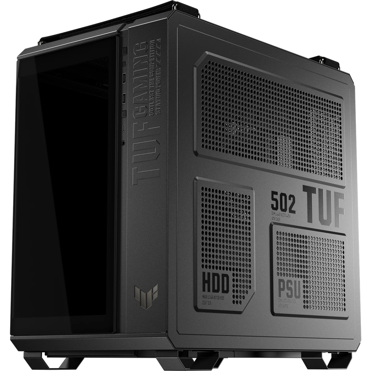 Gehäuse ASUS TUF Gaming GT502 Horizon ARGB Black - 90DC0090-B19020 - Foto 15