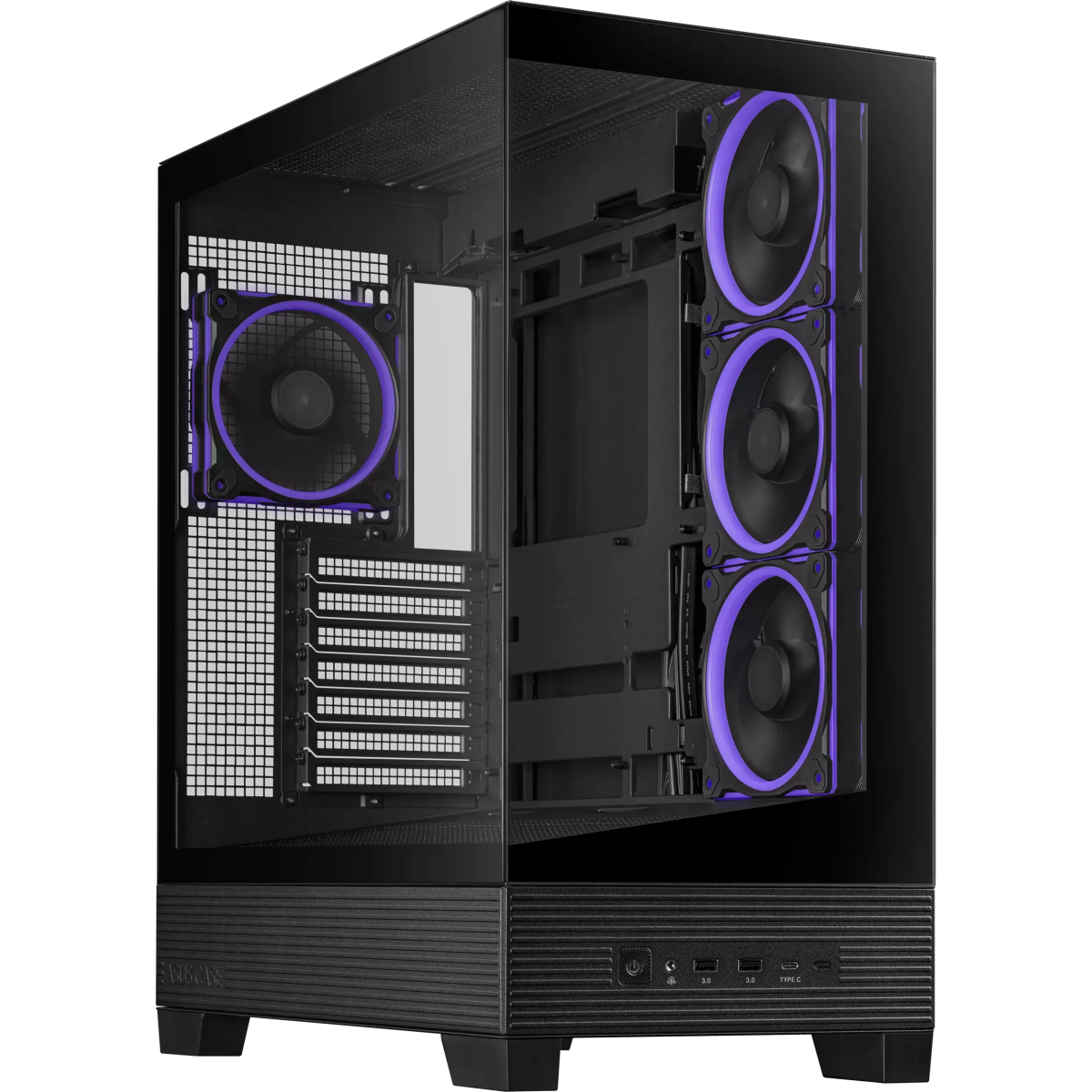 Gehäuse ASUS A31 Plus Black - 90DC00R0-B19000
