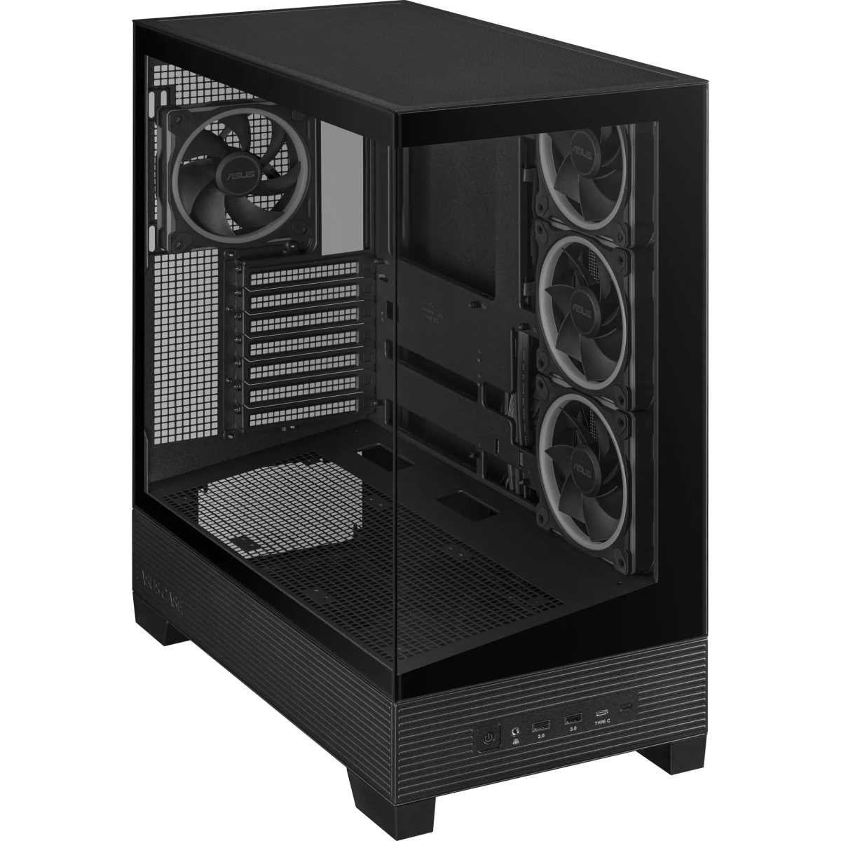 Gehäuse ASUS A31 Plus Black - 90DC00R0-B19000 - Foto 5