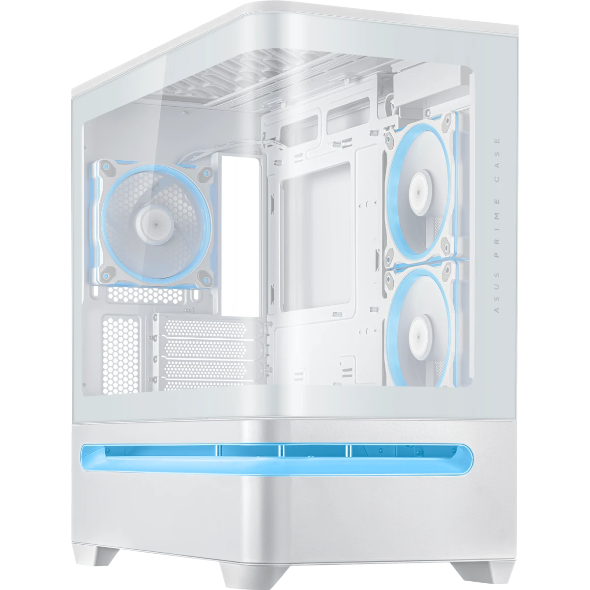 Gehäuse ASUS Prime AP202 TG ARGB White - 90DC00P3-B19000