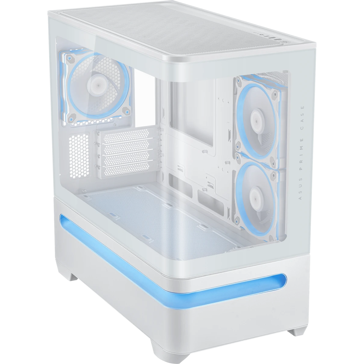 Gehäuse ASUS Prime AP202 TG ARGB White - 90DC00P3-B19000 - Foto 3