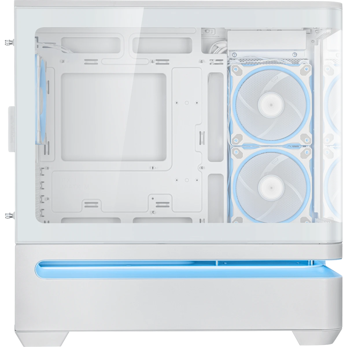 Gehäuse ASUS Prime AP202 TG ARGB White - 90DC00P3-B19000 - Foto 8