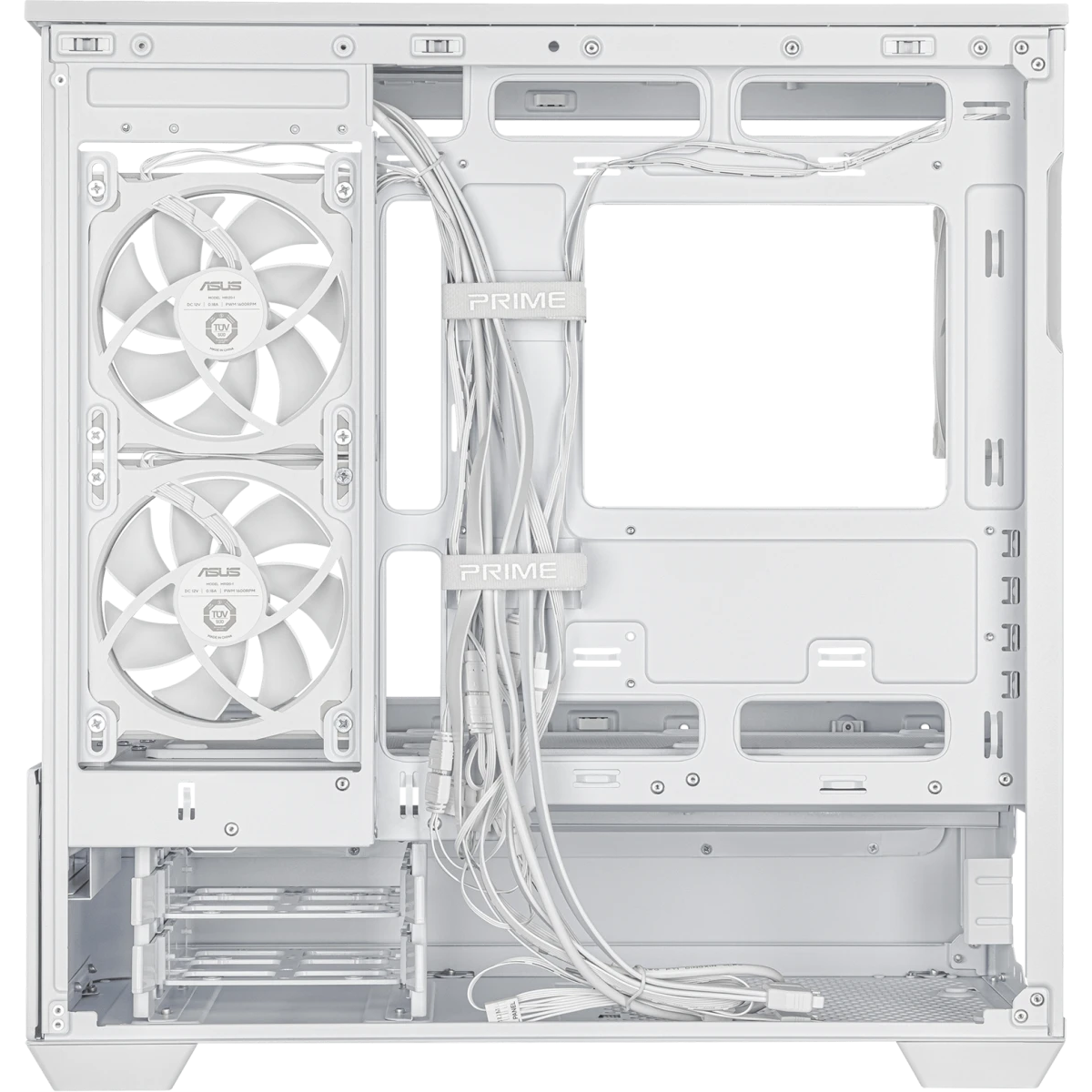 Gehäuse ASUS Prime AP202 TG ARGB White - 90DC00P3-B19000 - Foto 12