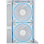 Gehäuse ASUS Prime AP202 TG ARGB White - 90DC00P3-B19000 - Foto 15