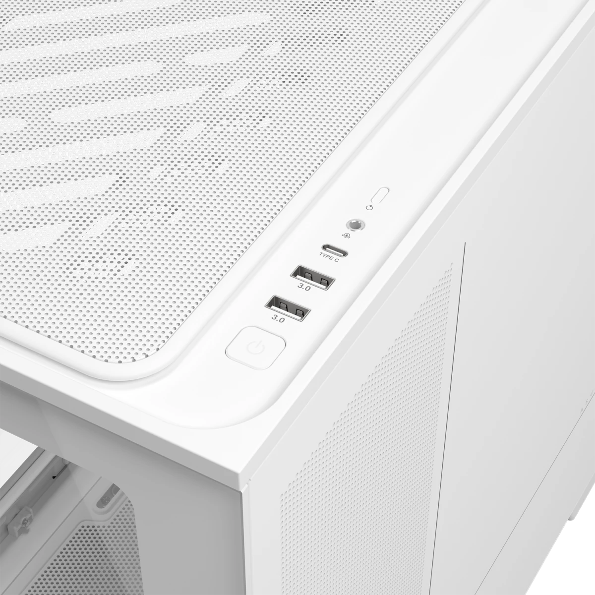 Gehäuse ASUS Prime AP202 TG ARGB White - 90DC00P3-B19000 - Foto 19
