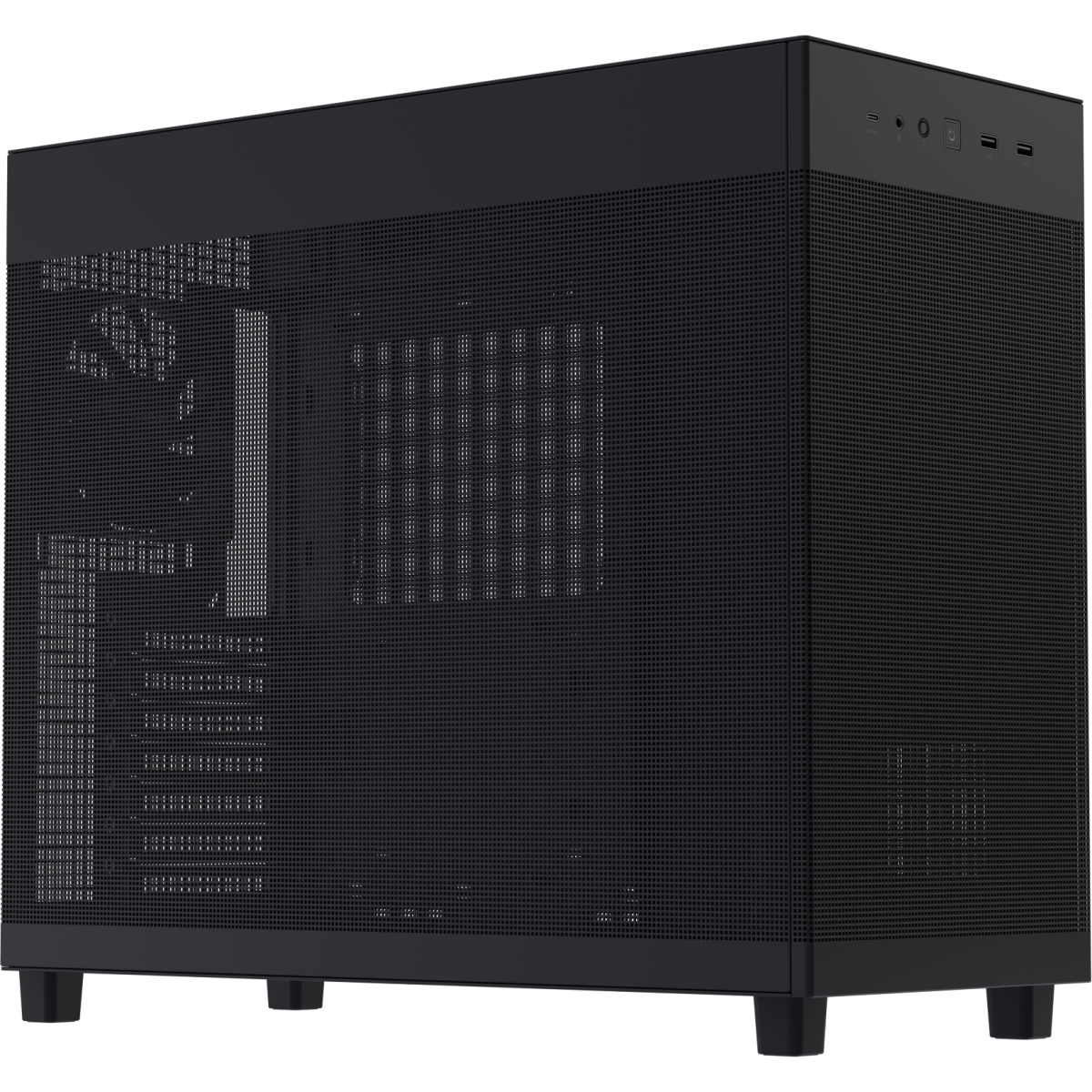 Gehäuse ASUS Prime AP303 Mesh Black - 90DC00V0-B39000 - Foto 3