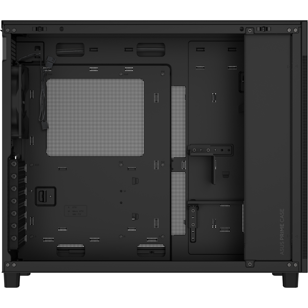 Gehäuse ASUS Prime AP303 Mesh Black - 90DC00V0-B39000 - Foto 7