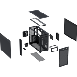 Gehäuse ASUS Prime AP303 Mesh Black (90DC00V0-B39000)