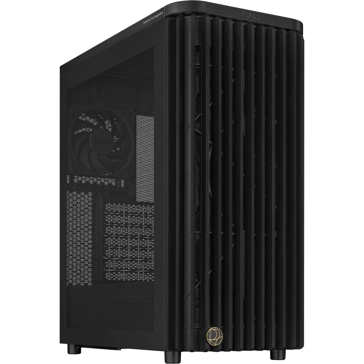 Gehäuse ASUS ProArt PA401 Wood Edition Mesh Panel Black - 90DC00M0-B39040