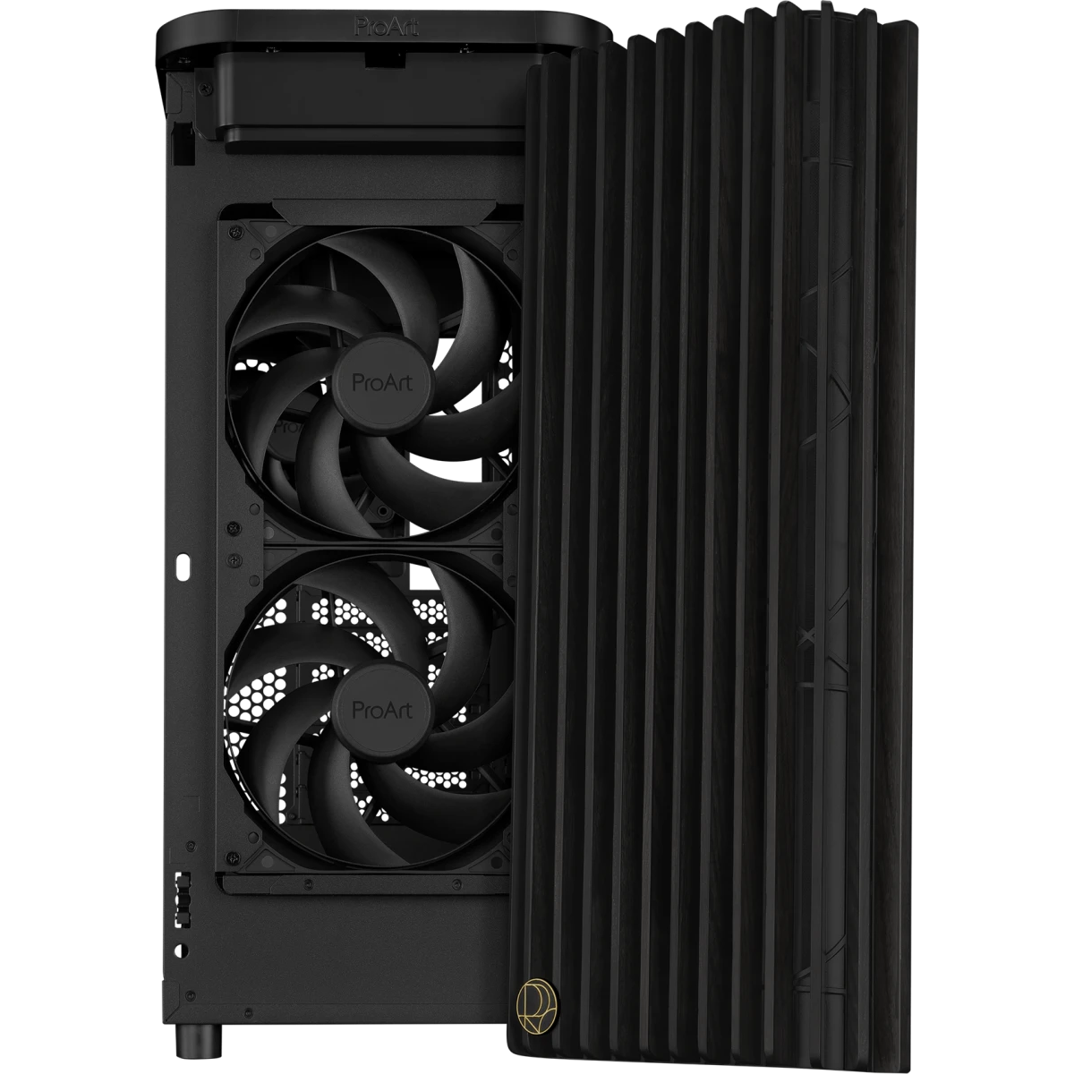 Gehäuse ASUS ProArt PA401 Wood Edition Mesh Panel Black - 90DC00M0-B39040 - Foto 11