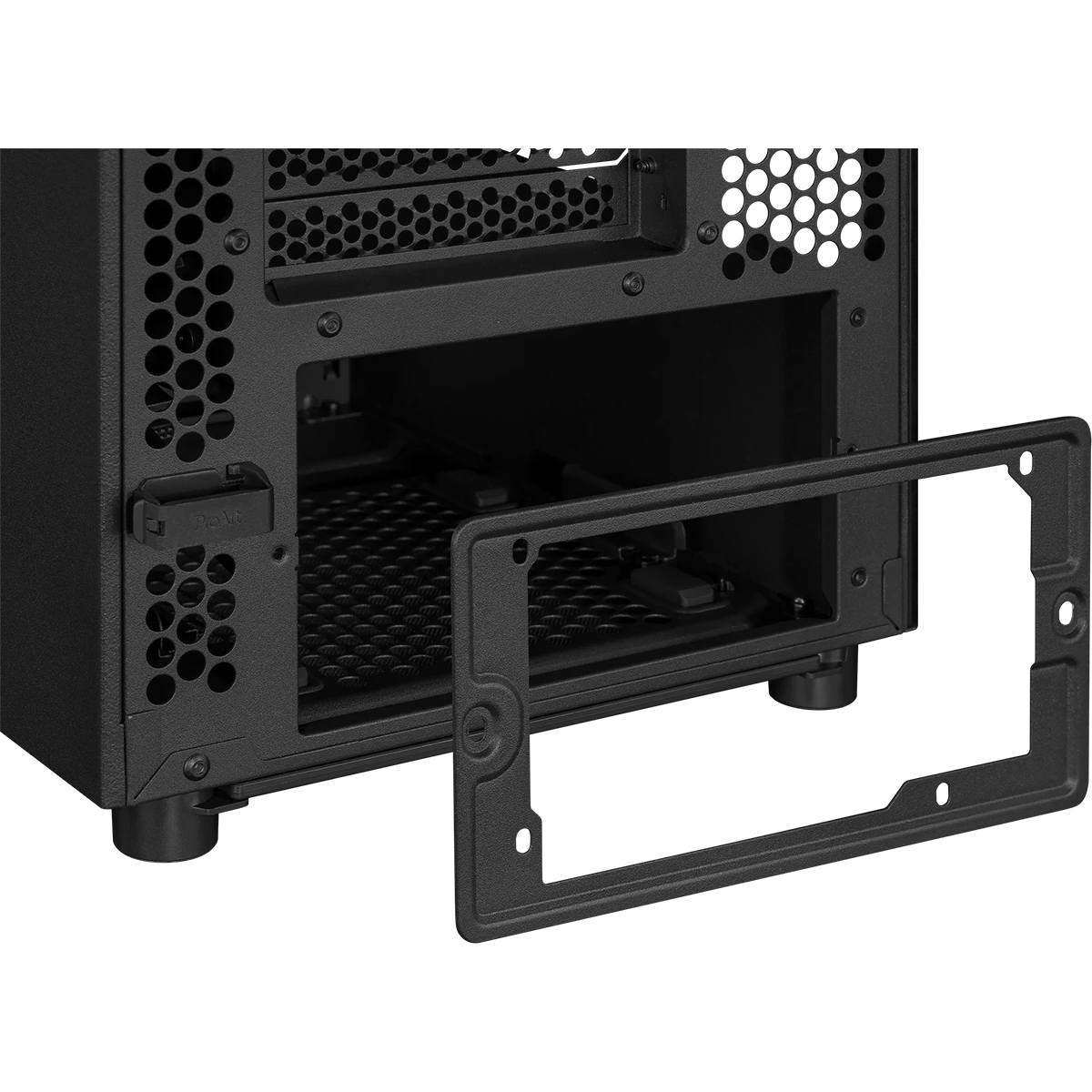 Gehäuse ASUS ProArt PA401 Wood Edition Mesh Panel Black - 90DC00M0-B39040 - Foto 14