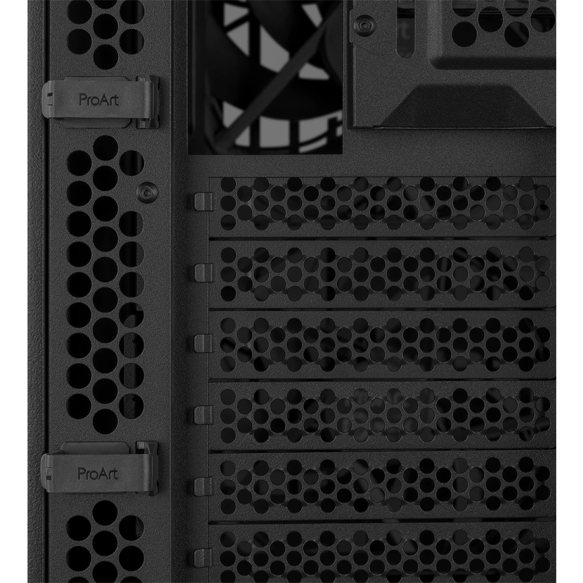 Gehäuse ASUS ProArt PA401 Wood Edition Mesh Panel Black - 90DC00M0-B39040 - Foto 16