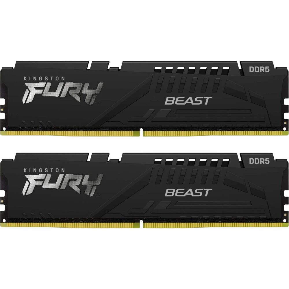 Arbeitsspeicher 16GB DDR5 5600MHz Kingston Fury Beast (KF556C36BBEK2-16) (2x8GB KIT)