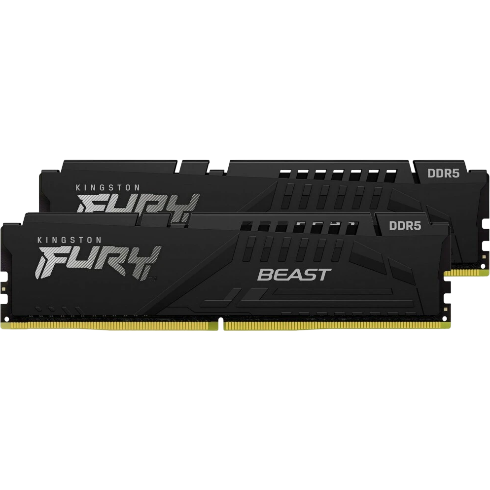 Arbeitsspeicher 16GB DDR5 5600MHz Kingston Fury Beast (KF556C36BBEK2-16) (2x8GB KIT) - Foto 2