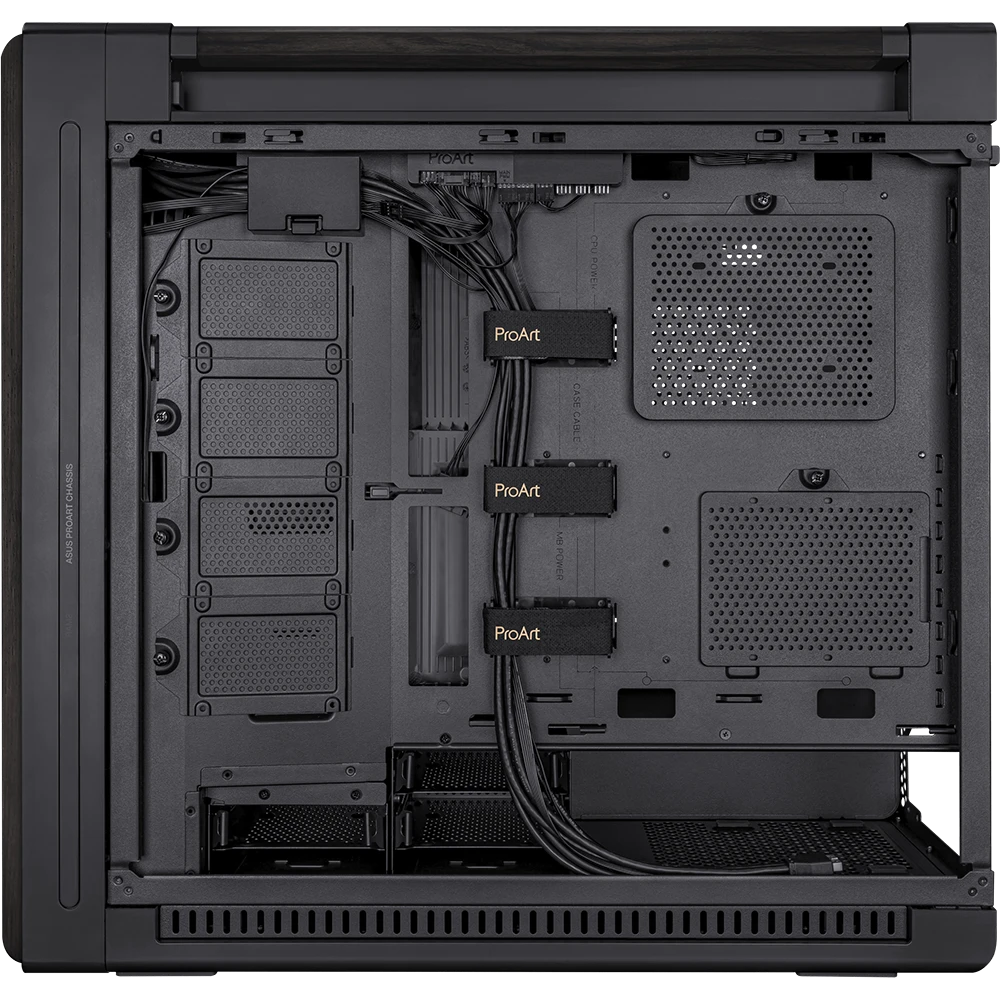 Gehäuse ASUS ProArt PA602 Wood Edition Metal Panel Black - 90DC00J0-B09020 - Foto 17