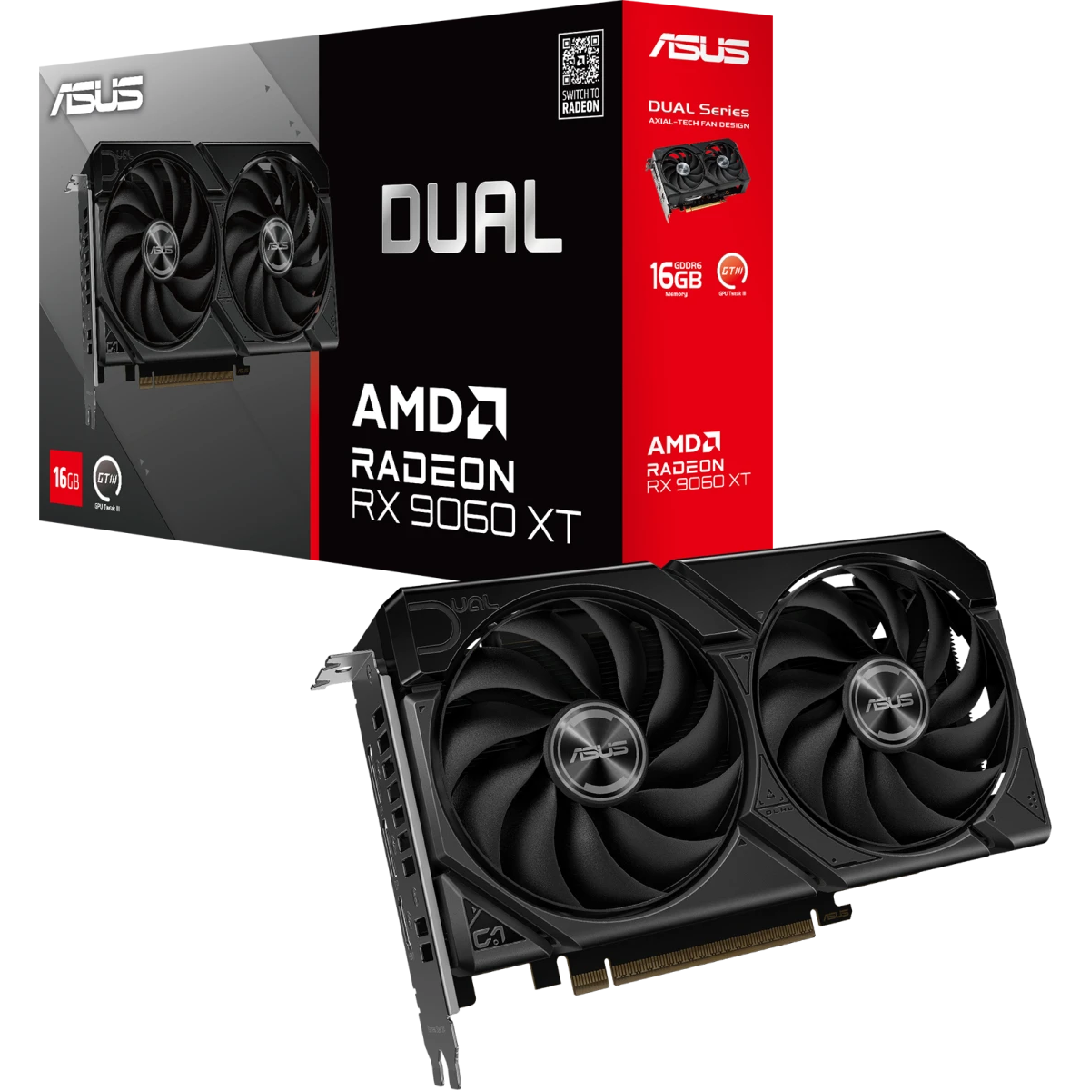 Grafikkarte AMD Radeon RX 9060 XT ASUS 16GB (DUAL-RX9060XT-16G) - Foto 11