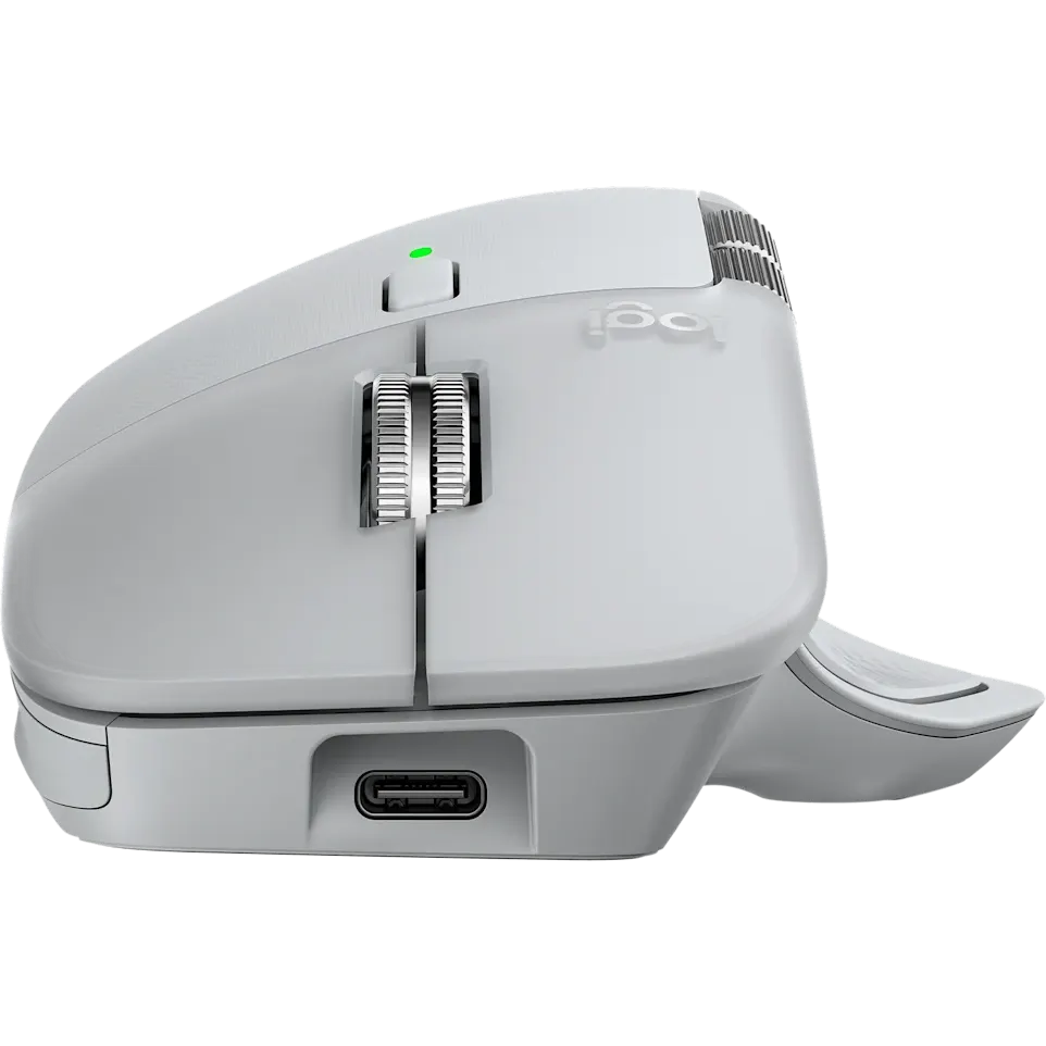 Maus Logitech MX Master 4 Pale Gray - 910-007563 - Foto 3