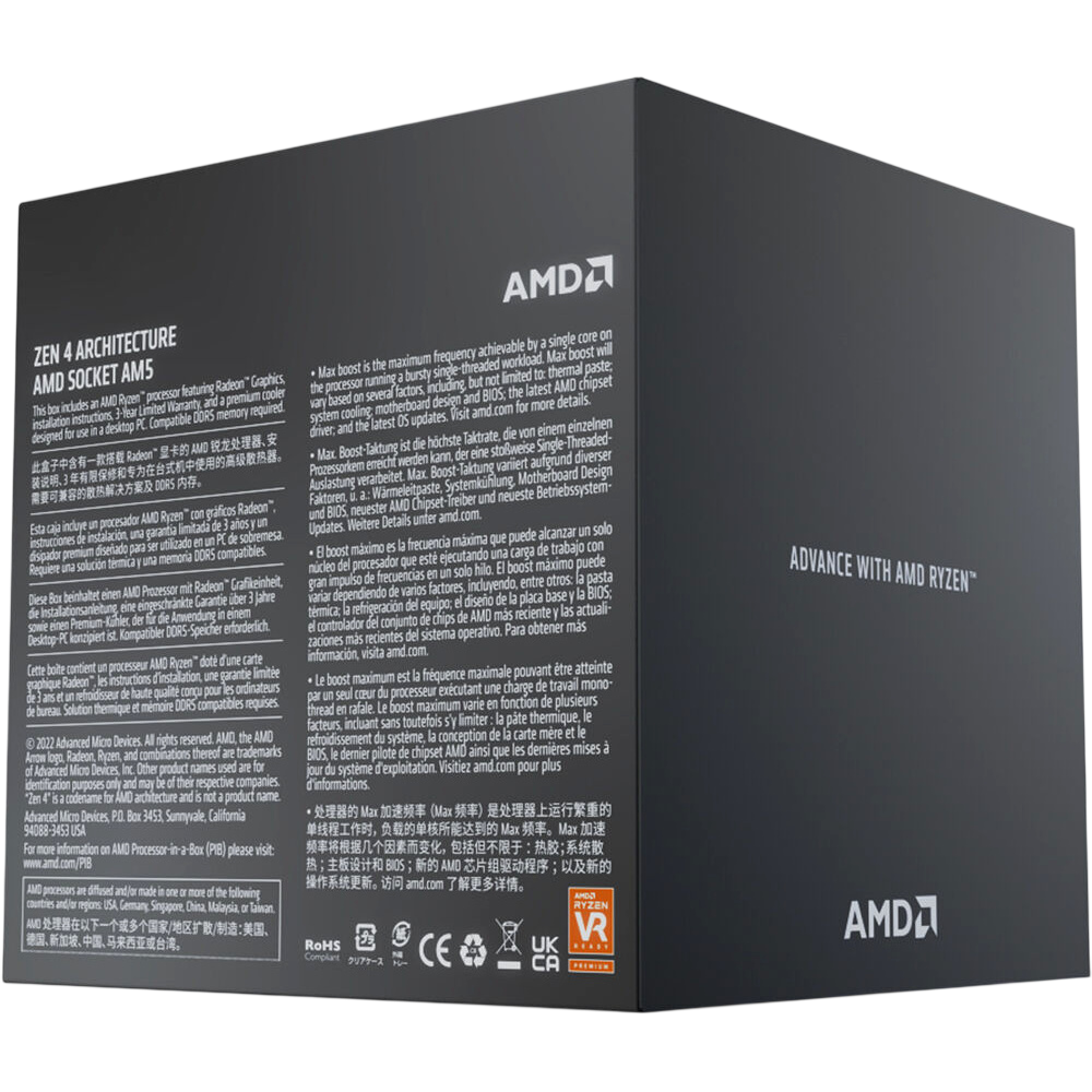Prozessor AMD Ryzen 7 7700 BOX - 100-100000592BOX - Foto 2