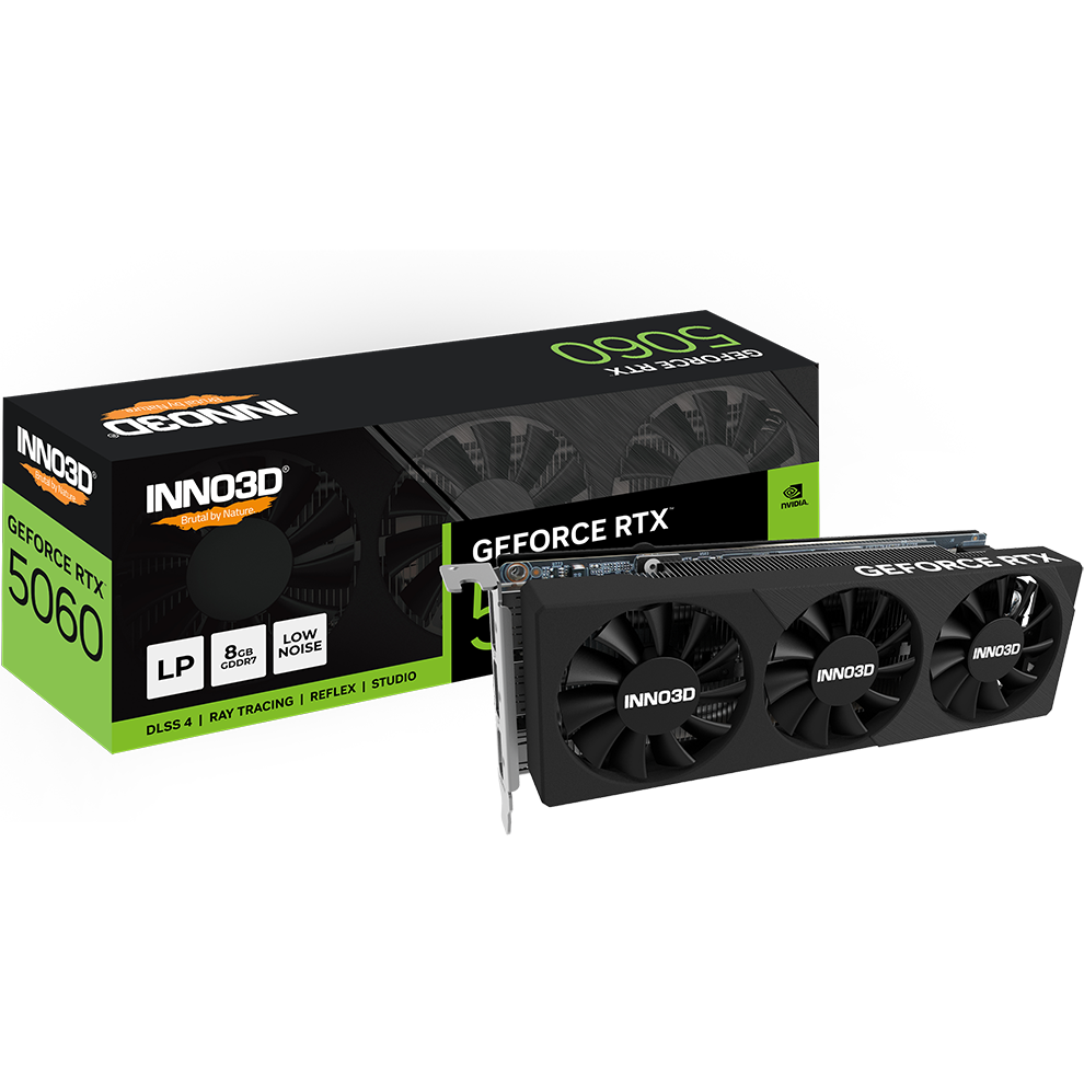 Grafikkarte NVIDIA GeForce RTX 5060 INNO3D Low Profile 8GB (N5060L-08D7-17941616) - Foto 3