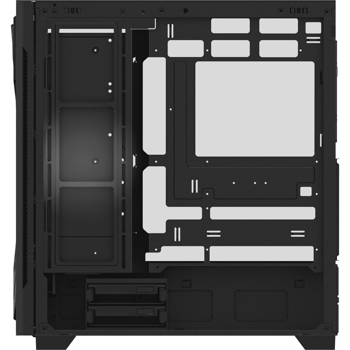 Gehäuse ADATA XPG STARKER AIR BTF Black - STARKERAIRBTFMTA-BKCWW - Foto 8