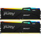 Arbeitsspeicher 16GB DDR5 6000MHz Kingston Fury Beast RGB (KF560C30BBEAK2-16) (2x8GB KIT)