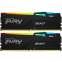 Arbeitsspeicher 64GB DDR5 6000MHz Kingston Fury Beast RGB (KF560C30BBEAK2-64) (2x32GB KIT)
