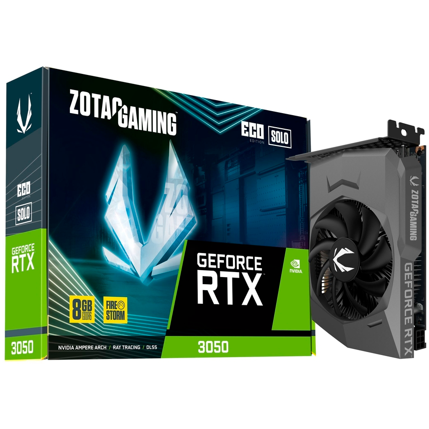 Grafikkarte NVIDIA GeForce RTX 3050 Zotac Eco Solo 8GB (ZT-A30500R-10L) - Foto 6