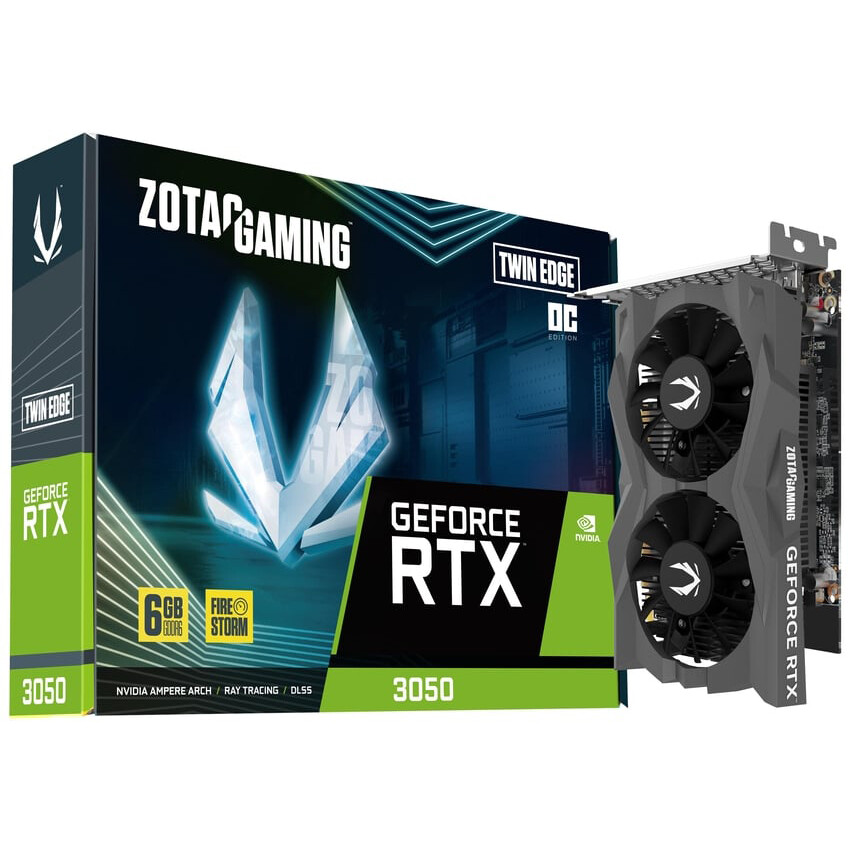 Grafikkarte NVIDIA GeForce RTX 3050 Zotac 6GB (ZT-A30510H-10L) - Foto 6
