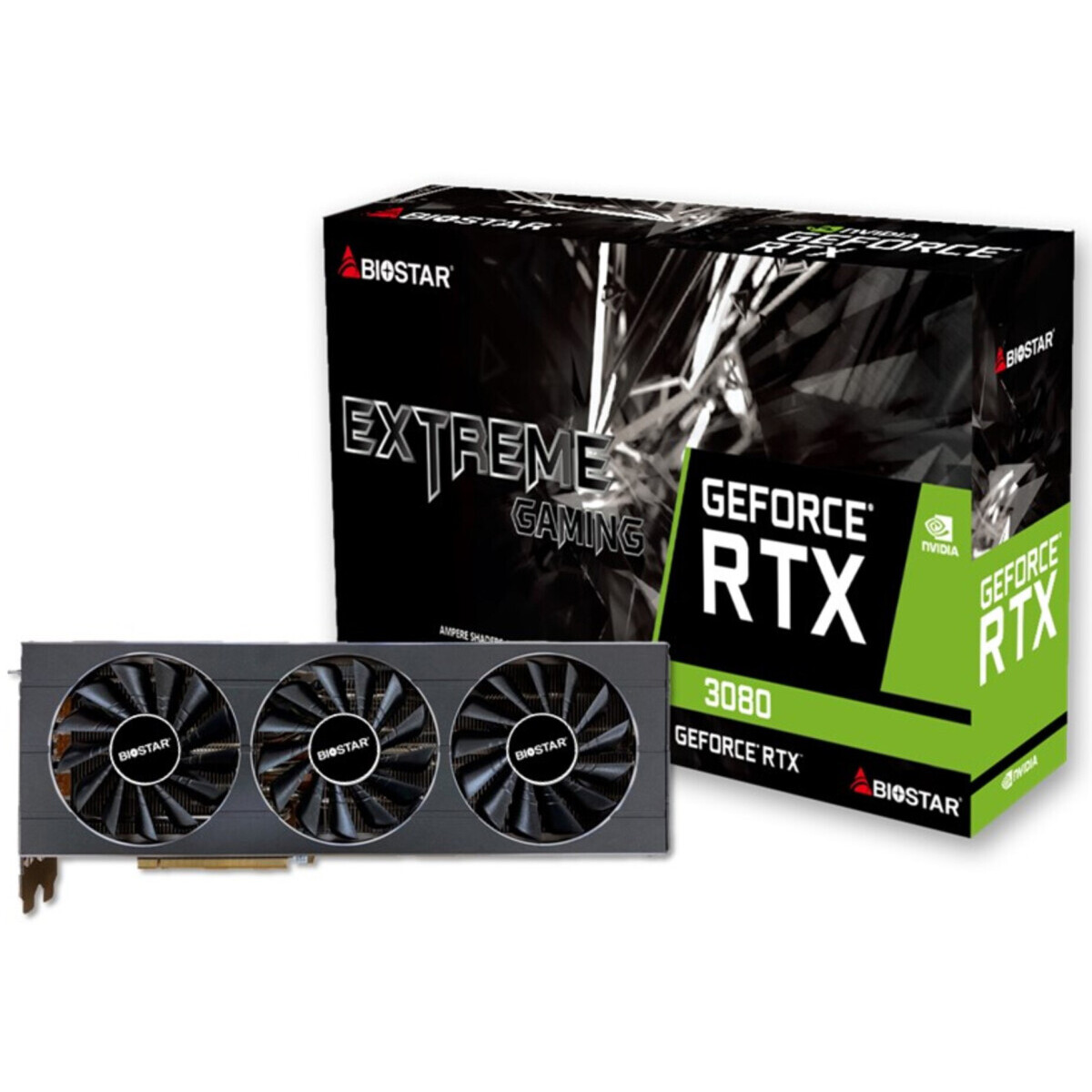Grafikkarte NVIDIA GeForce RTX 3080 Biostar 10GB (VN3816RMT3) - Foto 2