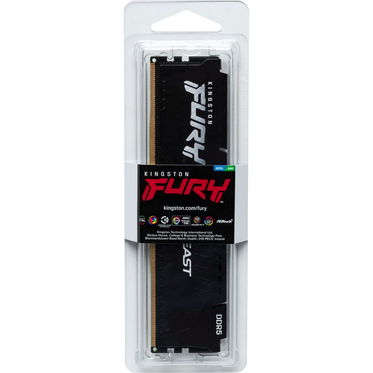 Arbeitsspeicher 8GB DDR5 5600MHz Kingston Fury Beast (KF556C40BB-8) - Foto 4