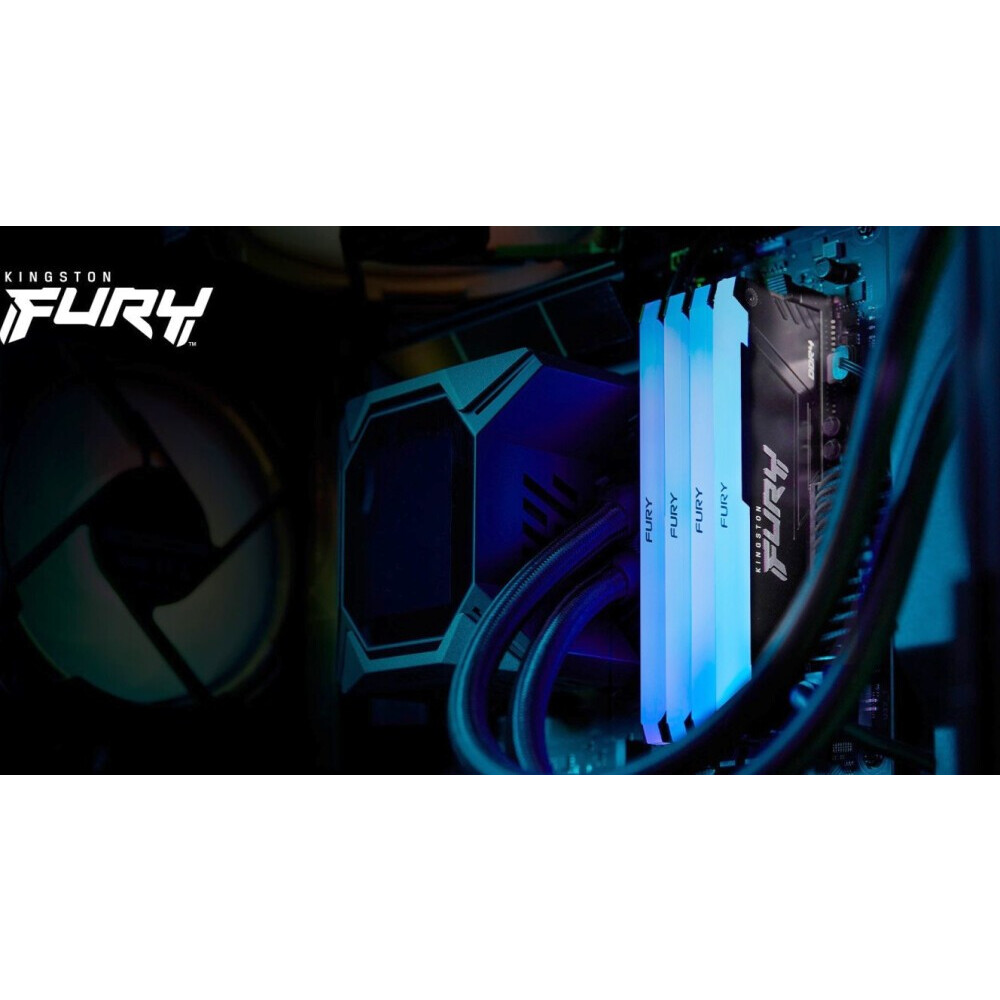 Arbeitsspeicher 16GB DDR4 3600MHz Kingston Fury Beast RGB (KF436C17BB2AK2/16) (2x8GB KIT) - Foto 6