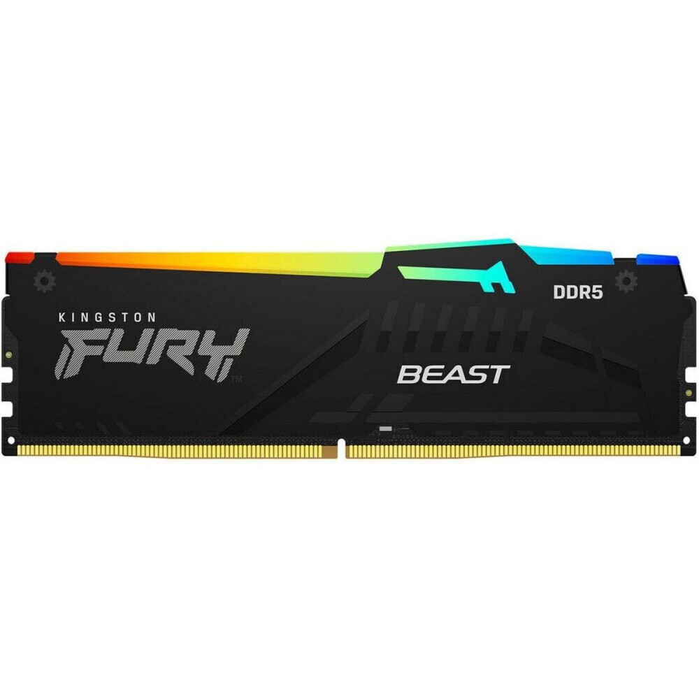 Arbeitsspeicher 16GB DDR5 6000MHz Kingston Fury Beast RGB (KF560C36BBE2A-16) - Foto 2