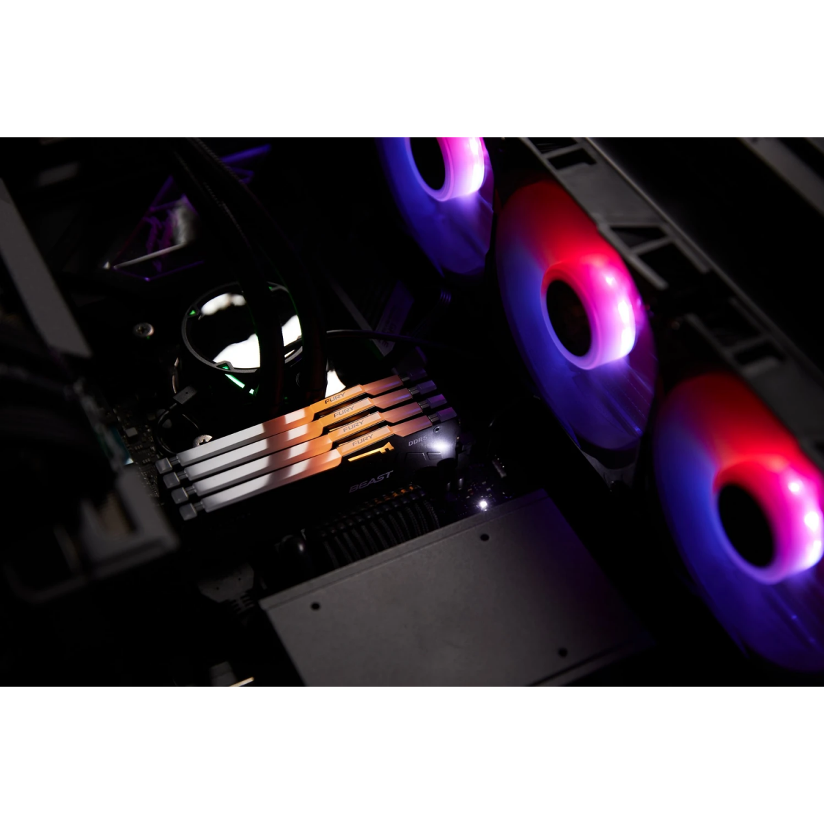 Arbeitsspeicher 16GB DDR5 6000MHz Kingston Fury Beast RGB (KF560C36BBEAK2-16) (2x8GB KIT) - Foto 7