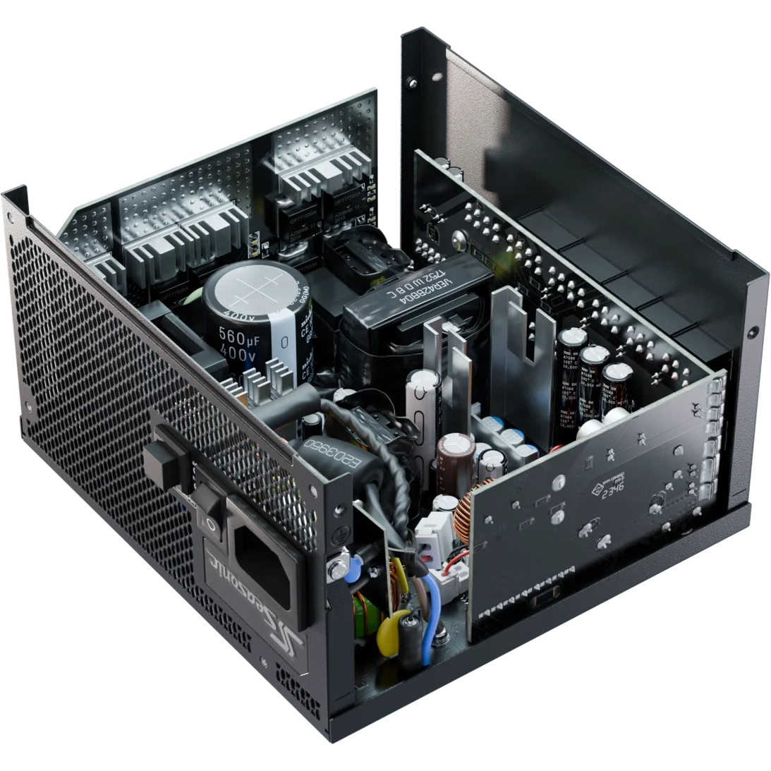 Netzteil 750W Seasonic FOCUS GX-750 ATX 3.1 Black - FOCUS-GX-750-V4 - Foto 9