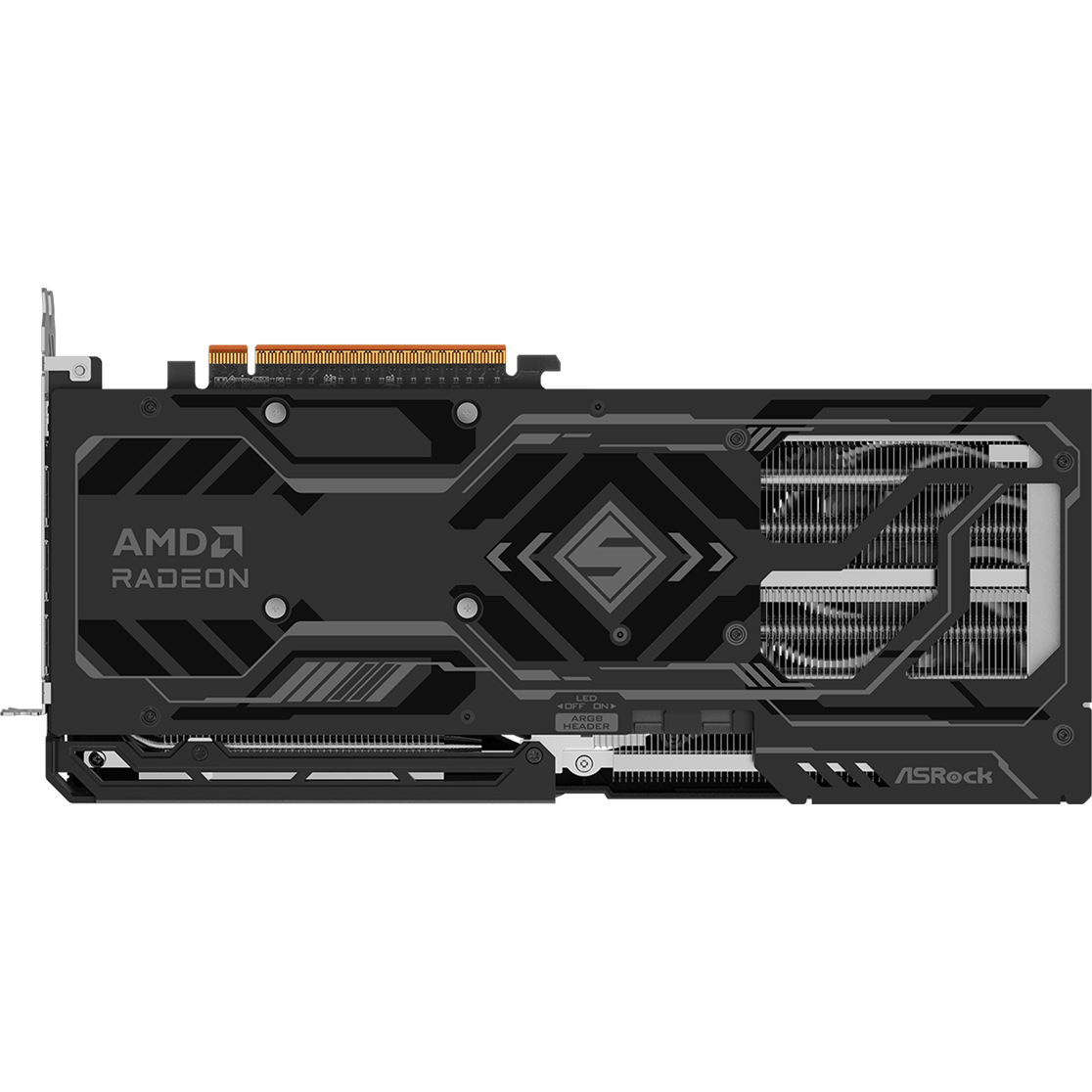 Grafikkarte AMD Radeon RX 9070 GRE ASRock Steel Legend Dark OC 12GB (RX9070GRE SLD 12GO) - Foto 5