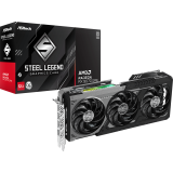 Grafikkarte AMD Radeon RX 9070 GRE ASRock Steel Legend Dark OC 12GB (RX9070GRE SLD 12GO)
