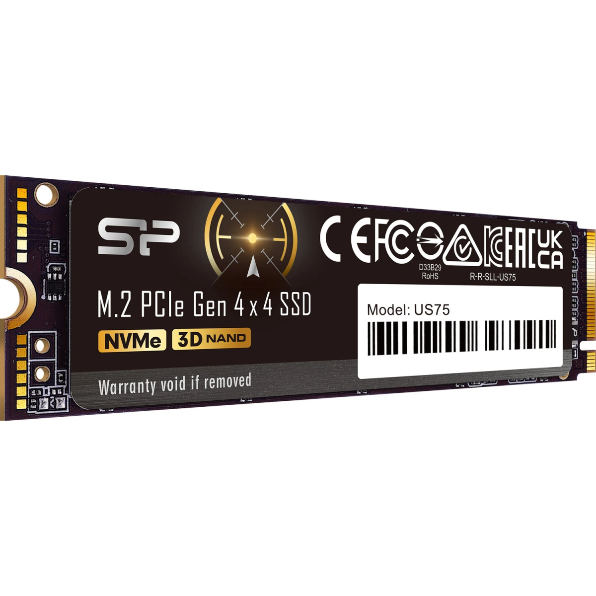 SSD-Speicher 2TB Silicon Power US75 (SP02KGBP44US7505)