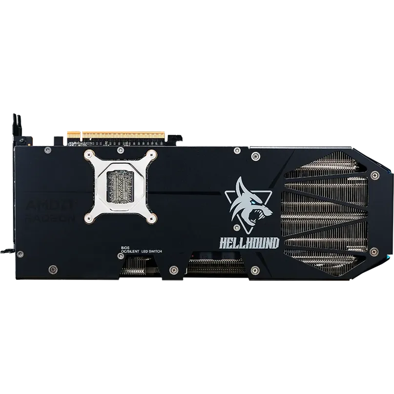 Grafikkarte AMD Radeon RX 9070 GRE PowerColor Hellhound OC 12GB (RX9070GRE 12G-L/OC) - Foto 5