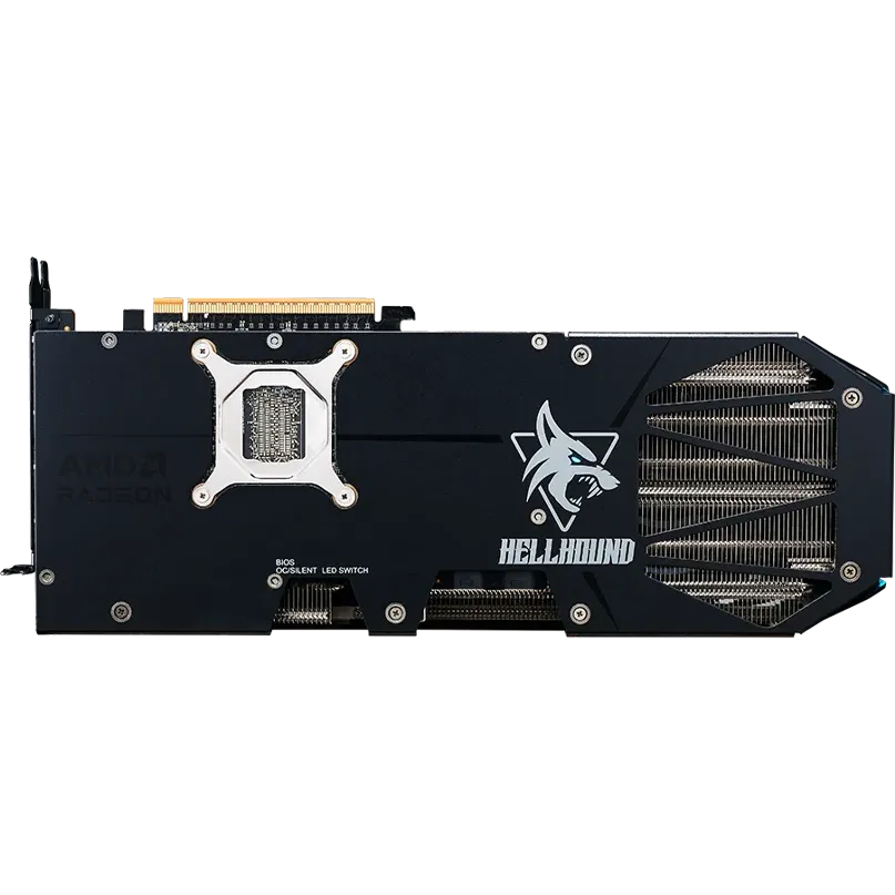 Grafikkarte AMD Radeon RX 9070 XT PowerColor Hellhound OC 16GB (RX9070XT 16G-L/OC) - Foto 4